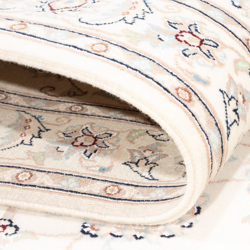 Biegacz Dywan perski - Nain - Premium - 309 x 90 cm - kremowy