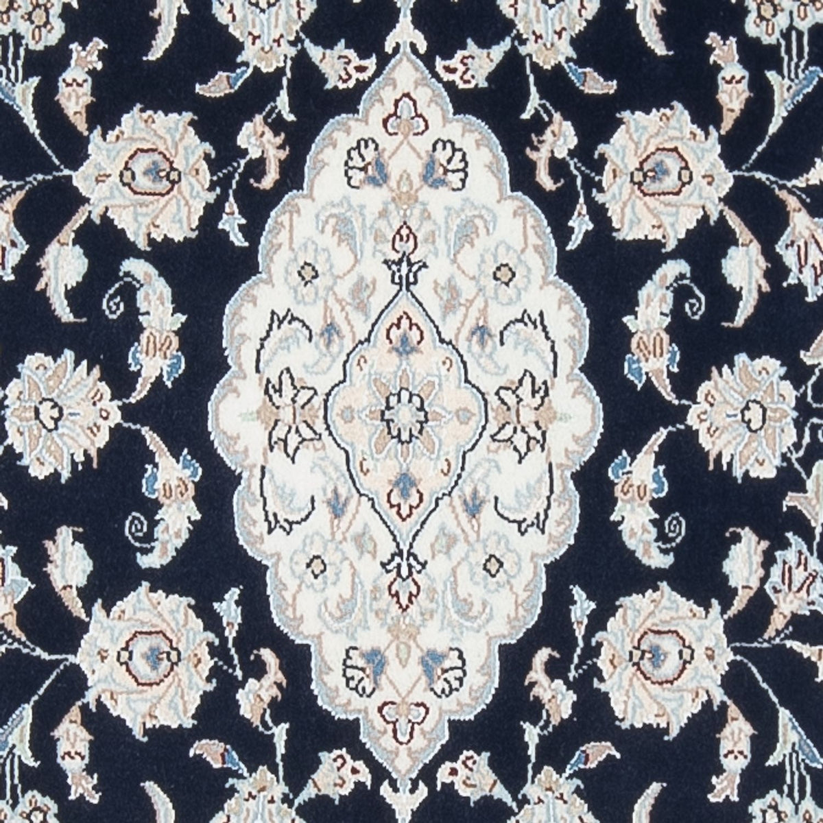 Biegacz Dywan perski - Nain - Premium - 339 x 86 cm - ciemnoniebieski