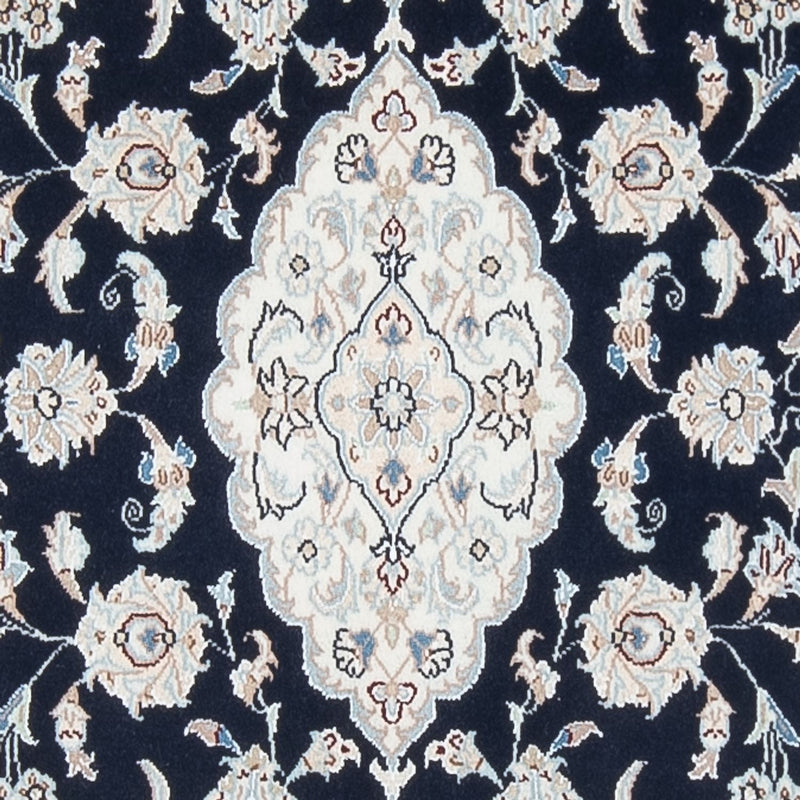 Biegacz Dywan perski - Nain - Premium - 339 x 86 cm - ciemnoniebieski