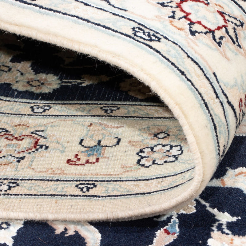 Biegacz Dywan perski - Nain - Premium - 339 x 86 cm - ciemnoniebieski