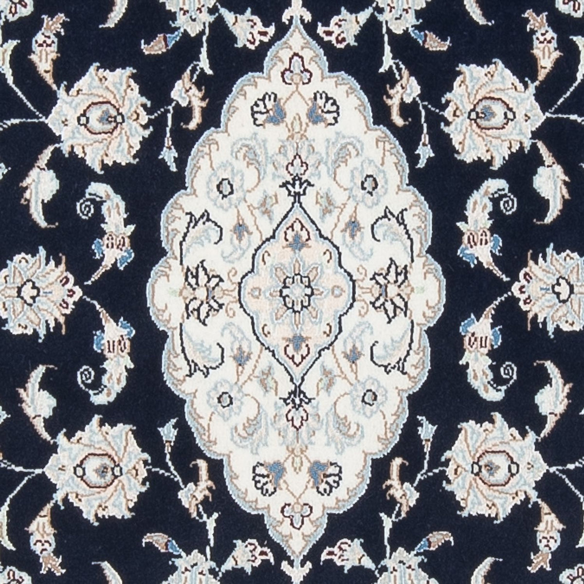 Biegacz Dywan perski - Nain - Premium - 340 x 85 cm - ciemnoniebieski