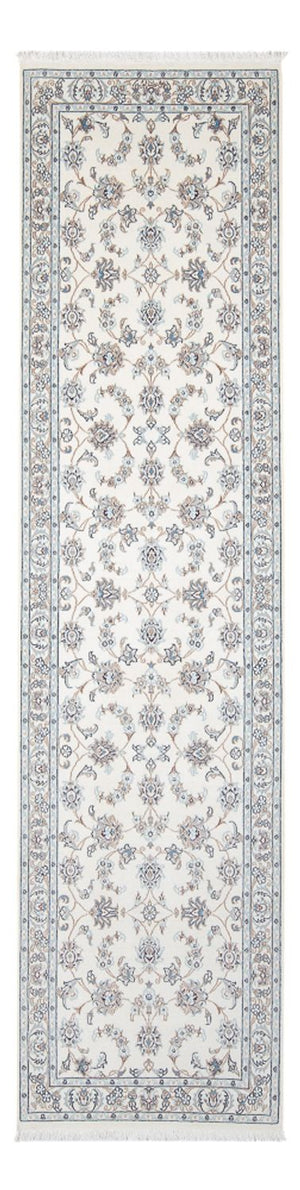 Biegacz Dywan perski - Nain - Premium - 301 x 82 cm - kremowy