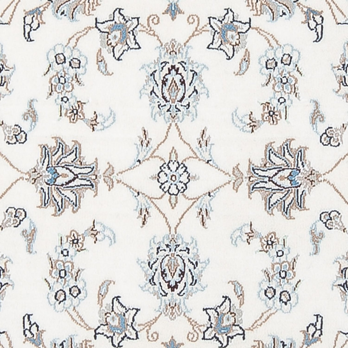 Biegacz Dywan perski - Nain - Premium - 301 x 82 cm - kremowy