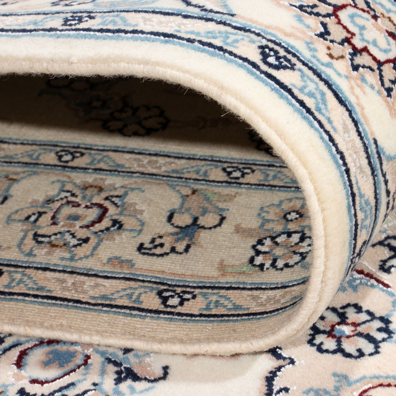 Biegacz Dywan perski - Nain - Premium - 343 x 84 cm - kremowy