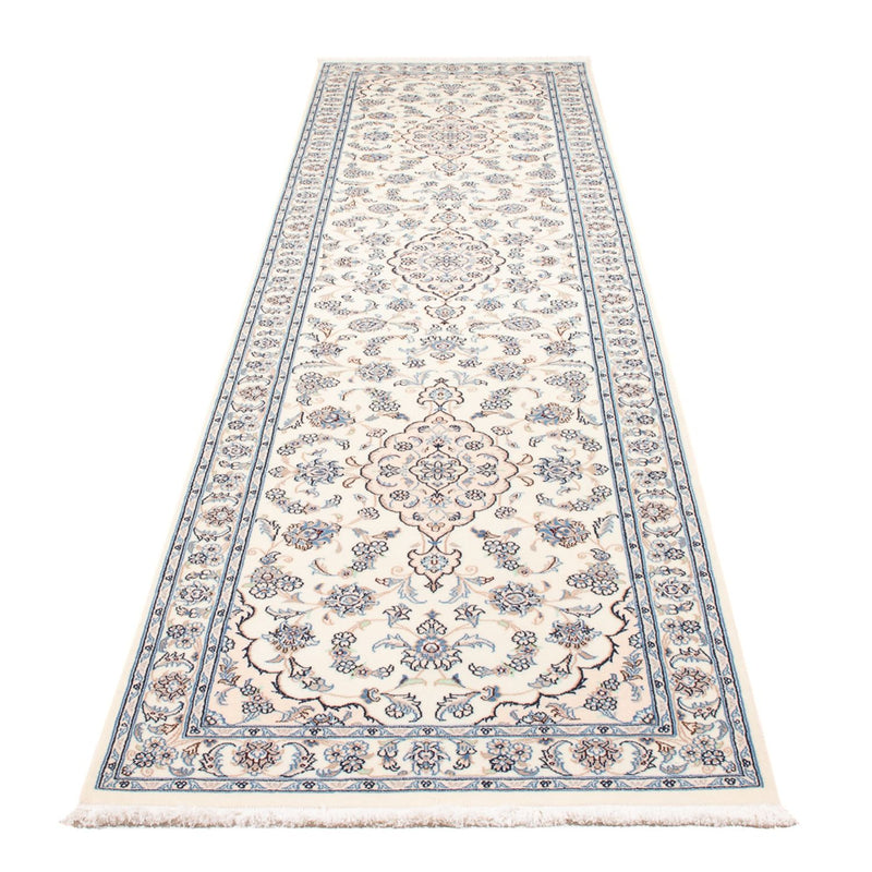 Biegacz Dywan perski - Nain - Premium - 343 x 84 cm - kremowy