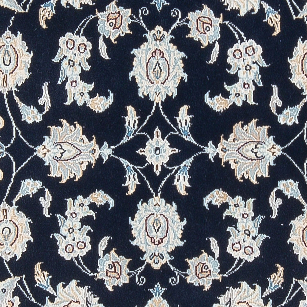 Biegacz Dywan perski - Nain - Premium - 304 x 81 cm - ciemnoniebieski