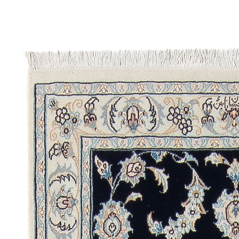 Biegacz Dywan perski - Nain - Premium - 304 x 81 cm - ciemnoniebieski