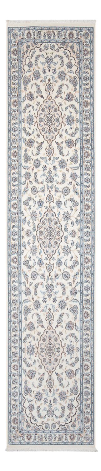 Biegacz Dywan perski - Nain - Premium - 345 x 84 cm - kremowy