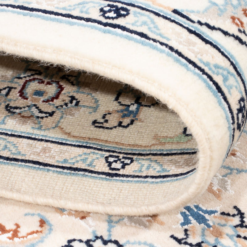 Biegacz Dywan perski - Nain - Premium - 345 x 84 cm - kremowy
