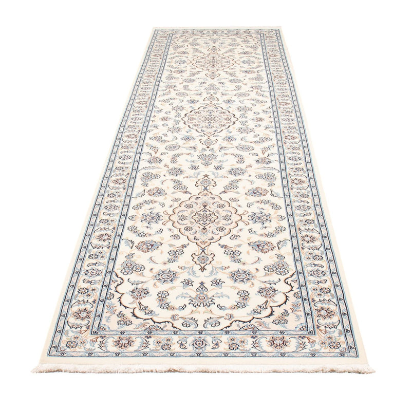 Biegacz Dywan perski - Nain - Premium - 345 x 84 cm - kremowy