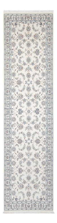 Biegacz Dywan perski - Nain - Premium - 301 x 85 cm - kremowy