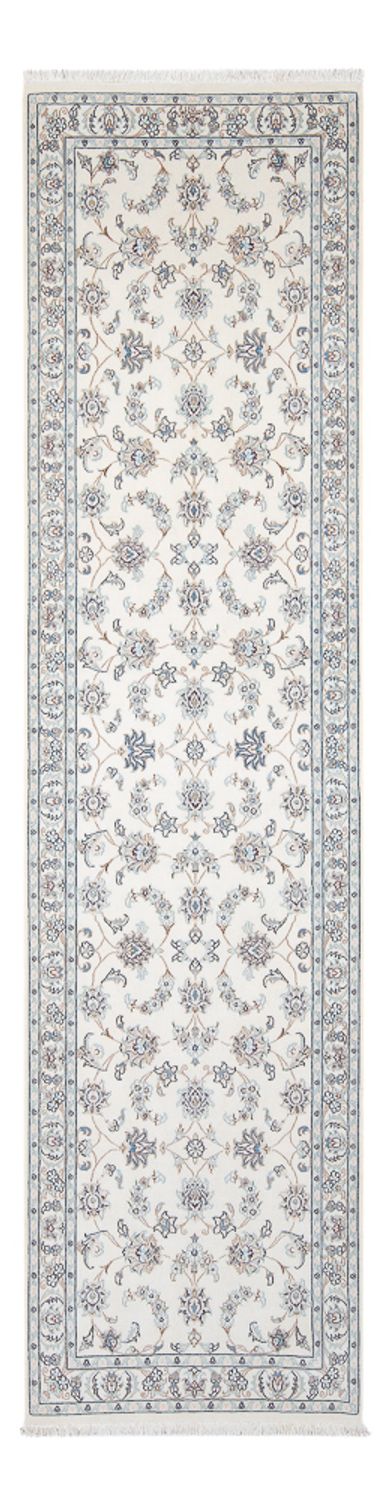 Biegacz Dywan perski - Nain - Premium - 301 x 85 cm - kremowy