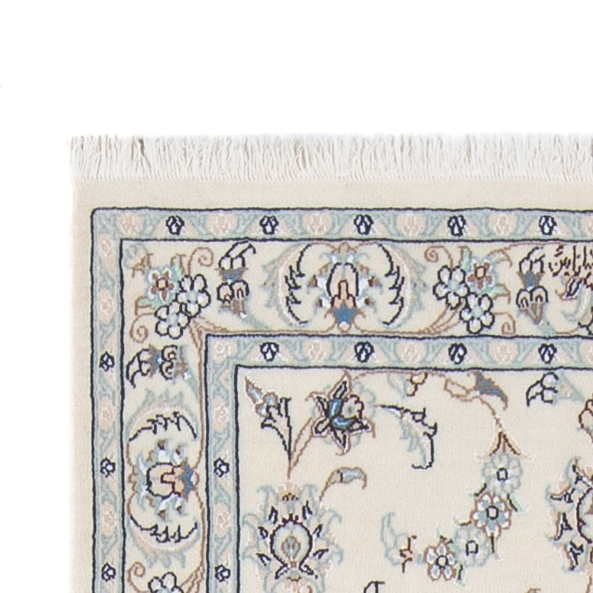 Biegacz Dywan perski - Nain - Premium - 301 x 83 cm - kremowy