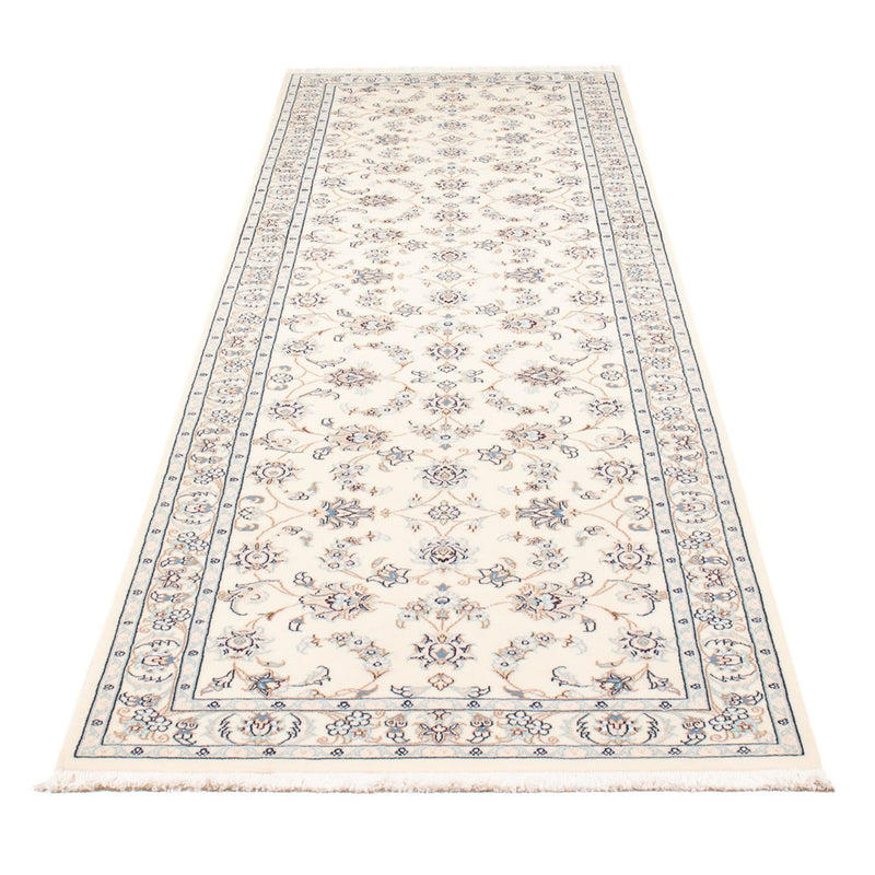 Biegacz Dywan perski - Nain - Premium - 301 x 83 cm - kremowy
