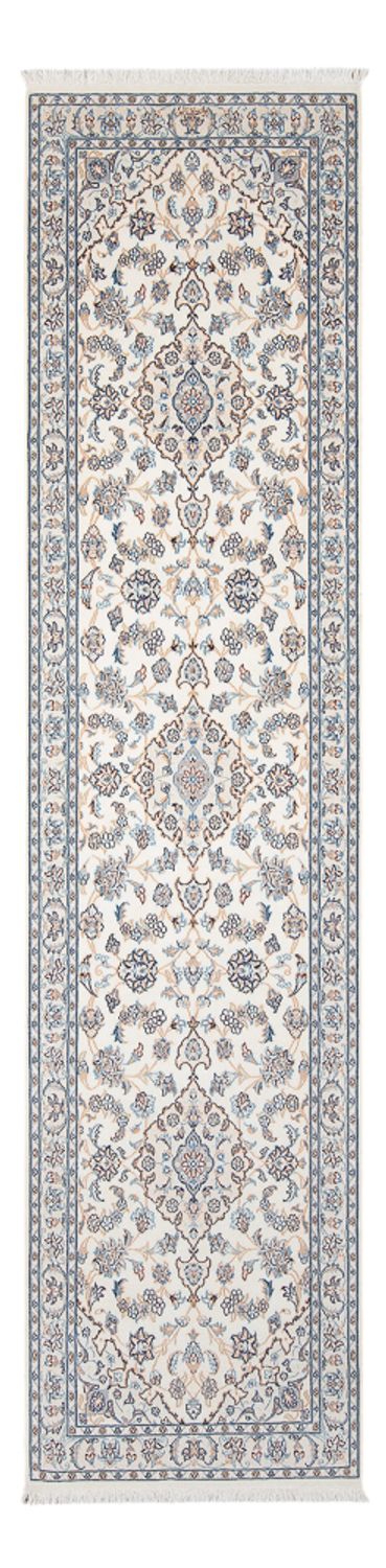 Biegacz Dywan perski - Nain - Premium - 297 x 81 cm - kremowy