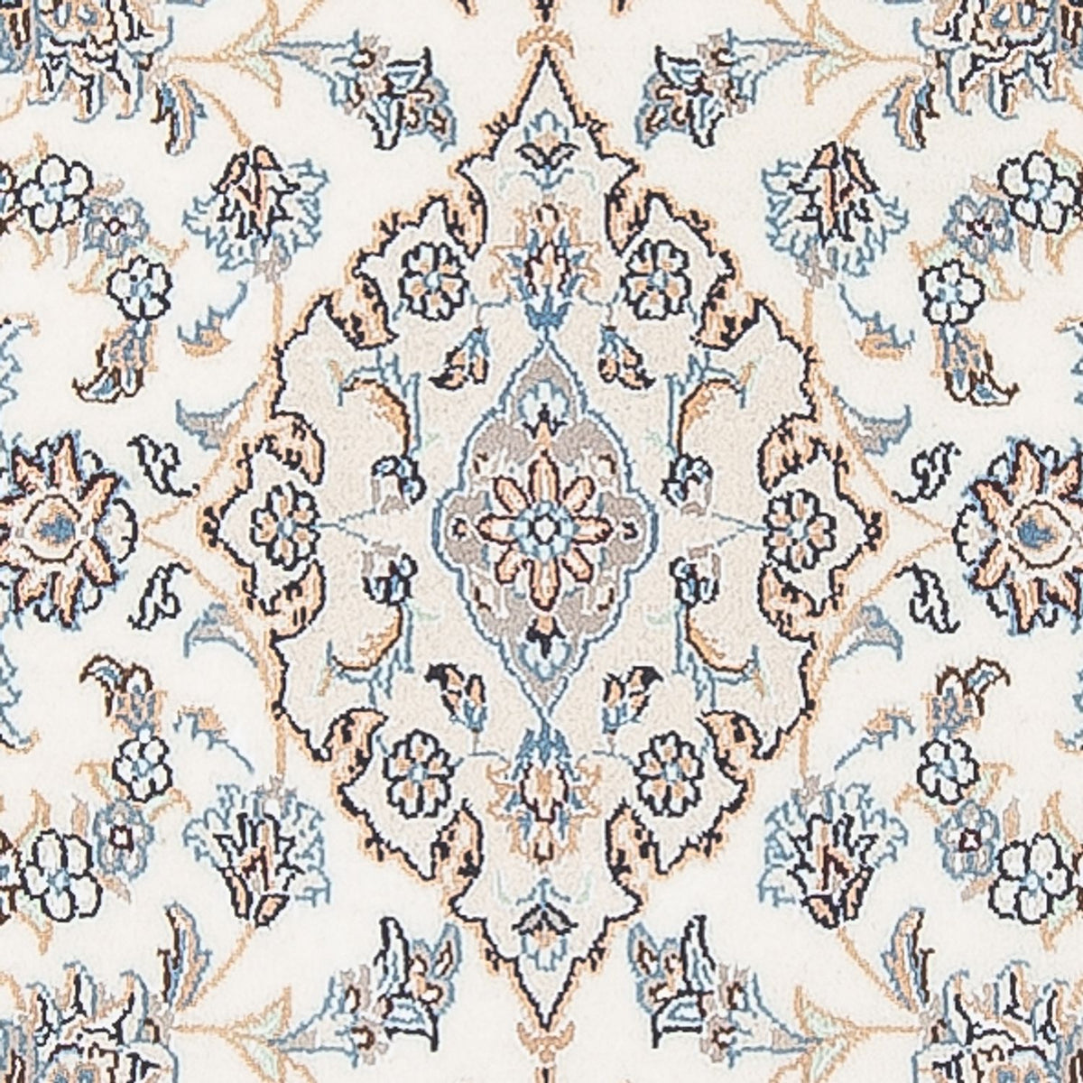 Biegacz Dywan perski - Nain - Premium - 297 x 81 cm - kremowy