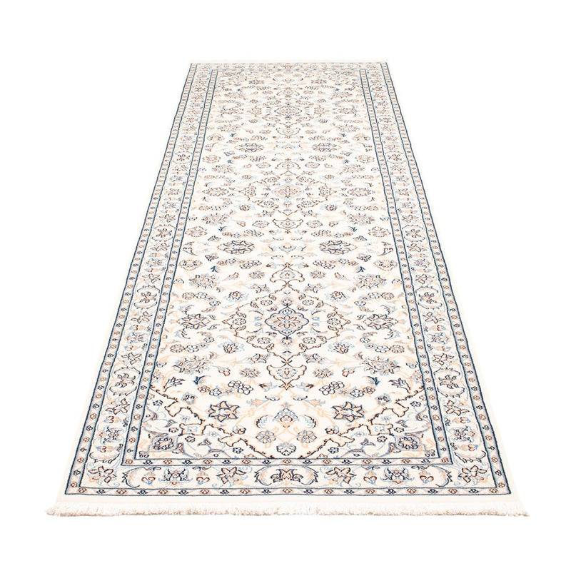 Biegacz Dywan perski - Nain - Premium - 297 x 81 cm - kremowy