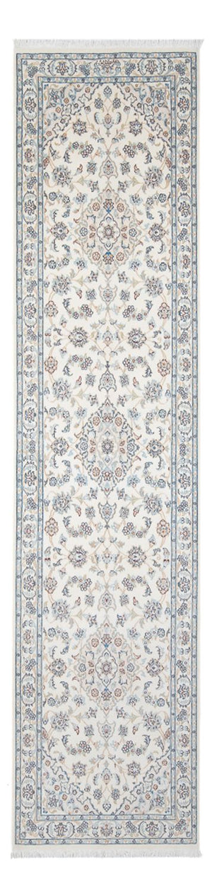 Biegacz Dywan perski - Nain - Premium - 308 x 80 cm - kremowy
