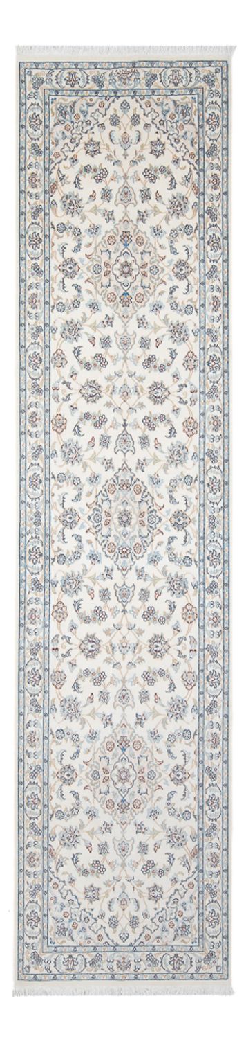 Biegacz Dywan perski - Nain - Premium - 308 x 80 cm - kremowy