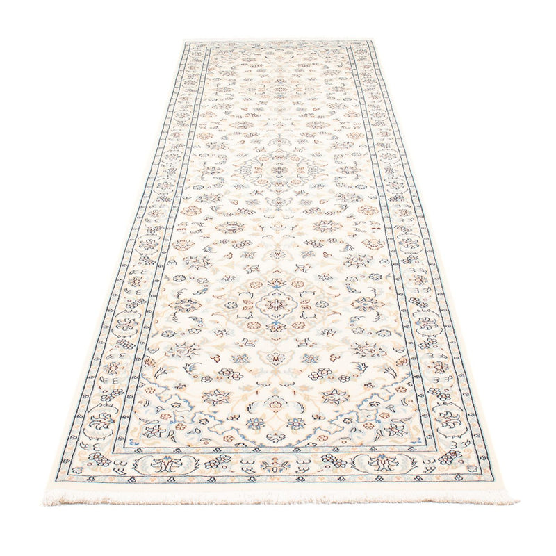 Biegacz Dywan perski - Nain - Premium - 308 x 80 cm - kremowy