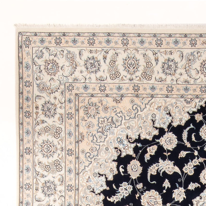 Dywan perski - Nain - Premium - 345 x 247 cm - ciemnoniebieski