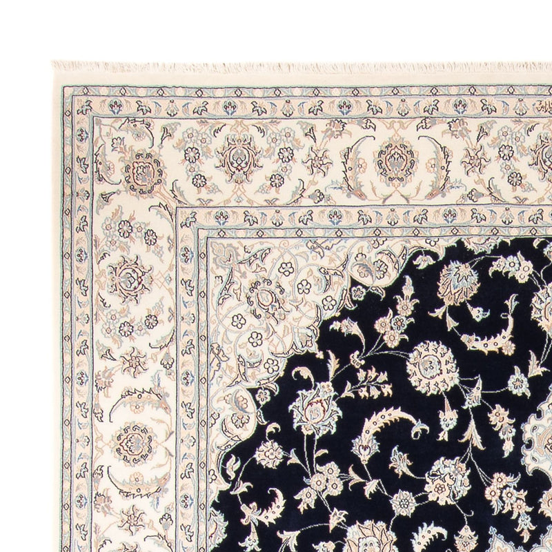 Dywan perski - Nain - 278 x 223 cm - ciemnoniebieski