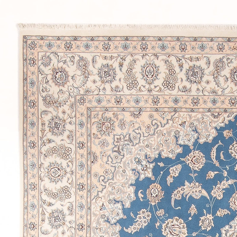 Dywan perski - Nain - Premium - 348 x 245 cm - jasnoniebieski