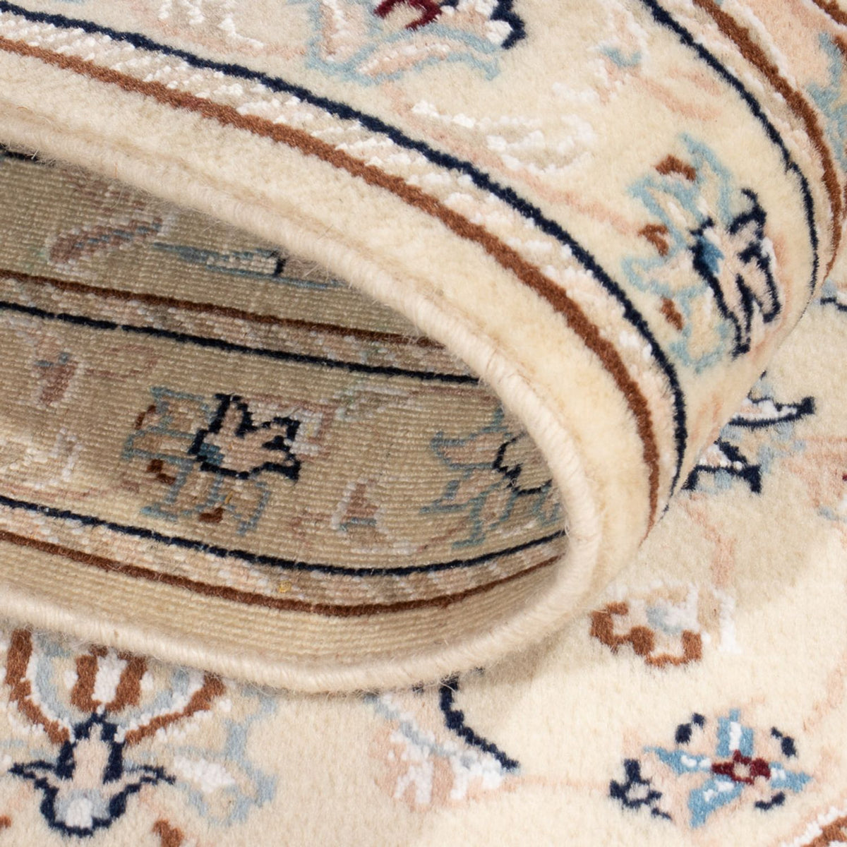 Dywan perski - Nain - 90 x 60 cm - beżowy