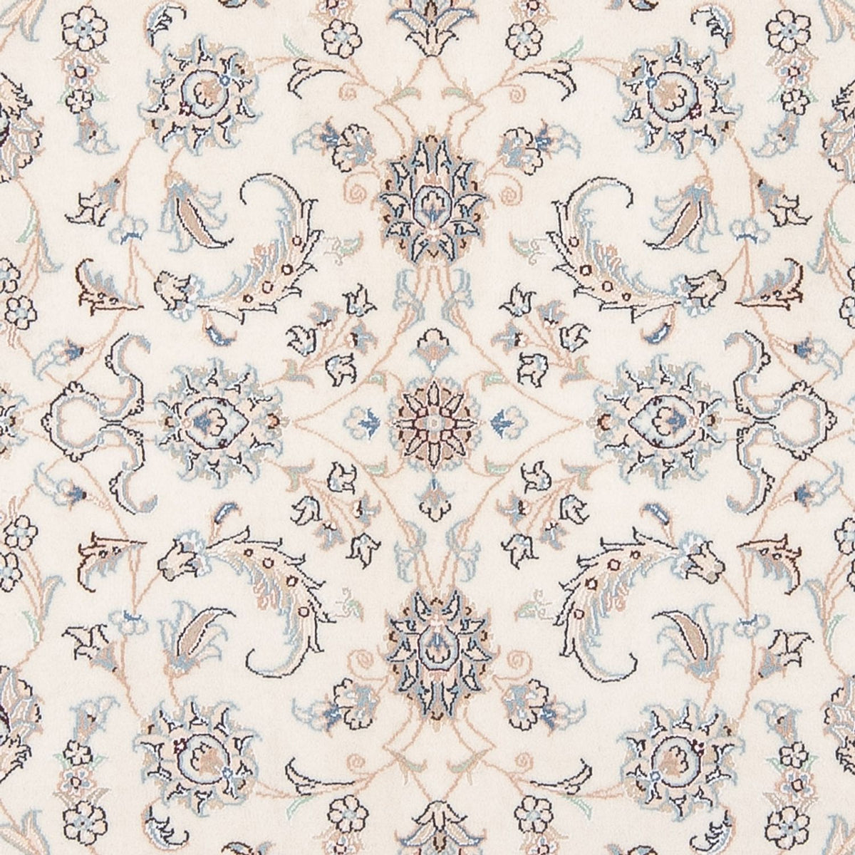 Dywan perski - Nain - Premium - 204 x 148 cm - kremowy