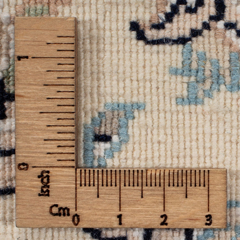 Dywan perski - Nain - 237 x 170 cm - niebieski