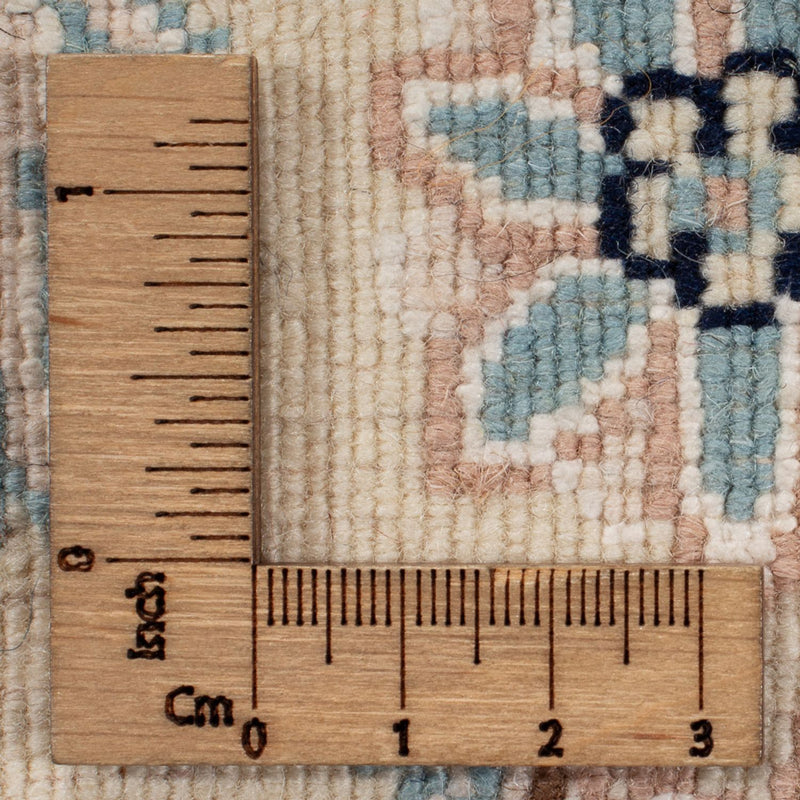 Dywan perski - Nain - 251 x 168 cm - niebieski