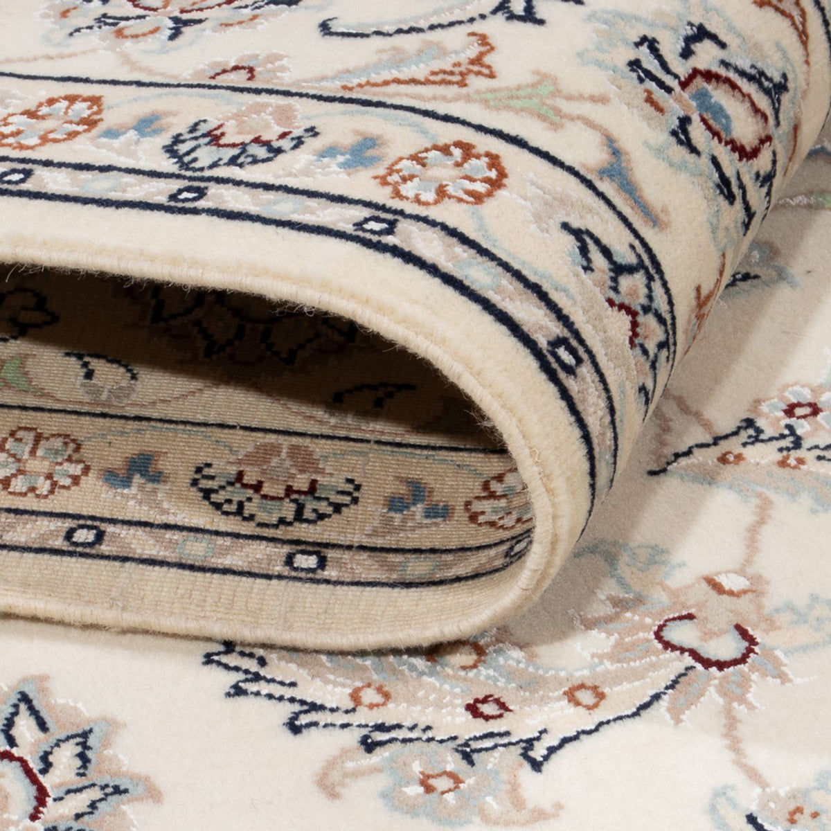 Dywan perski - Nain - 236 x 170 cm - beżowy