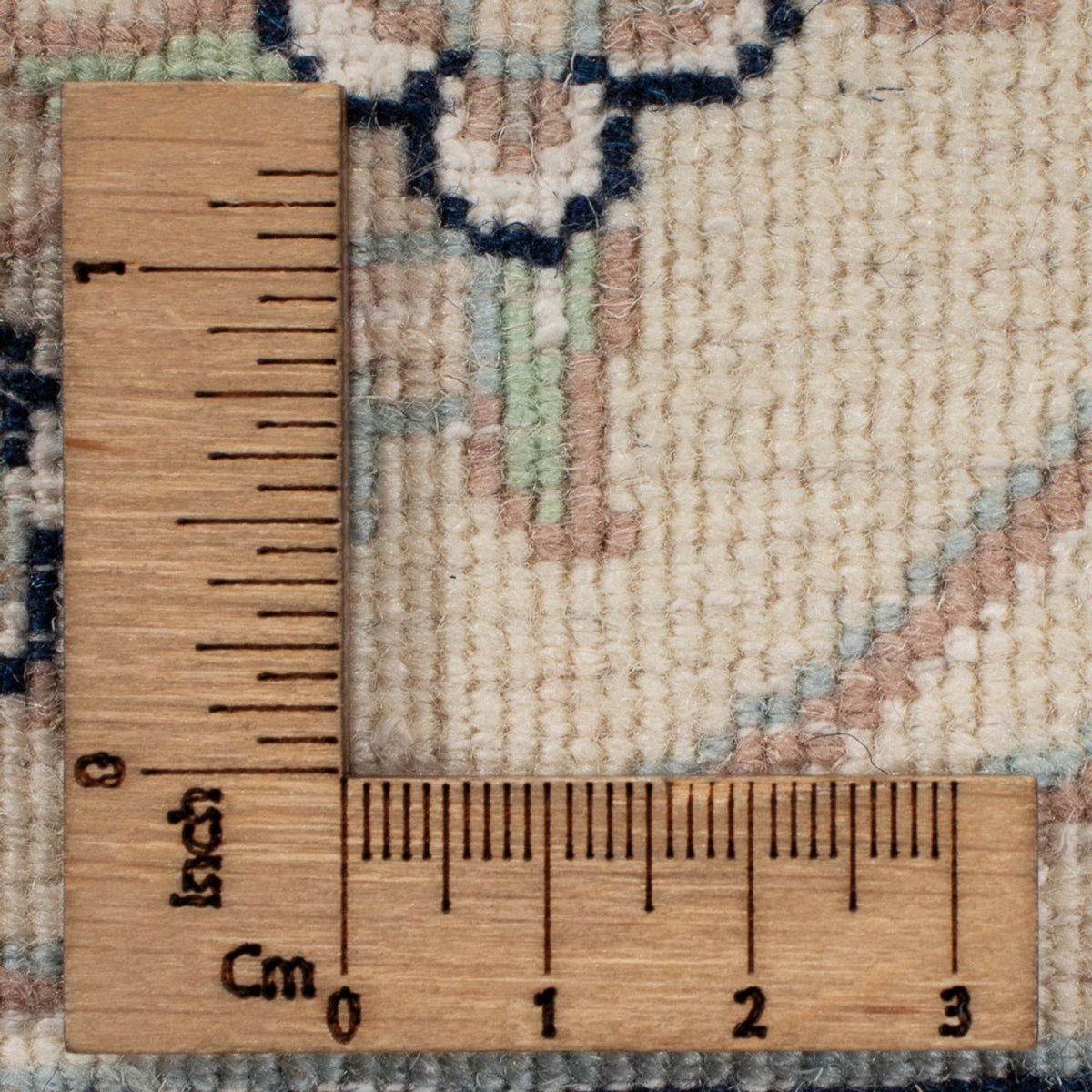 Dywan perski - Nain - 250 x 168 cm - kremowy