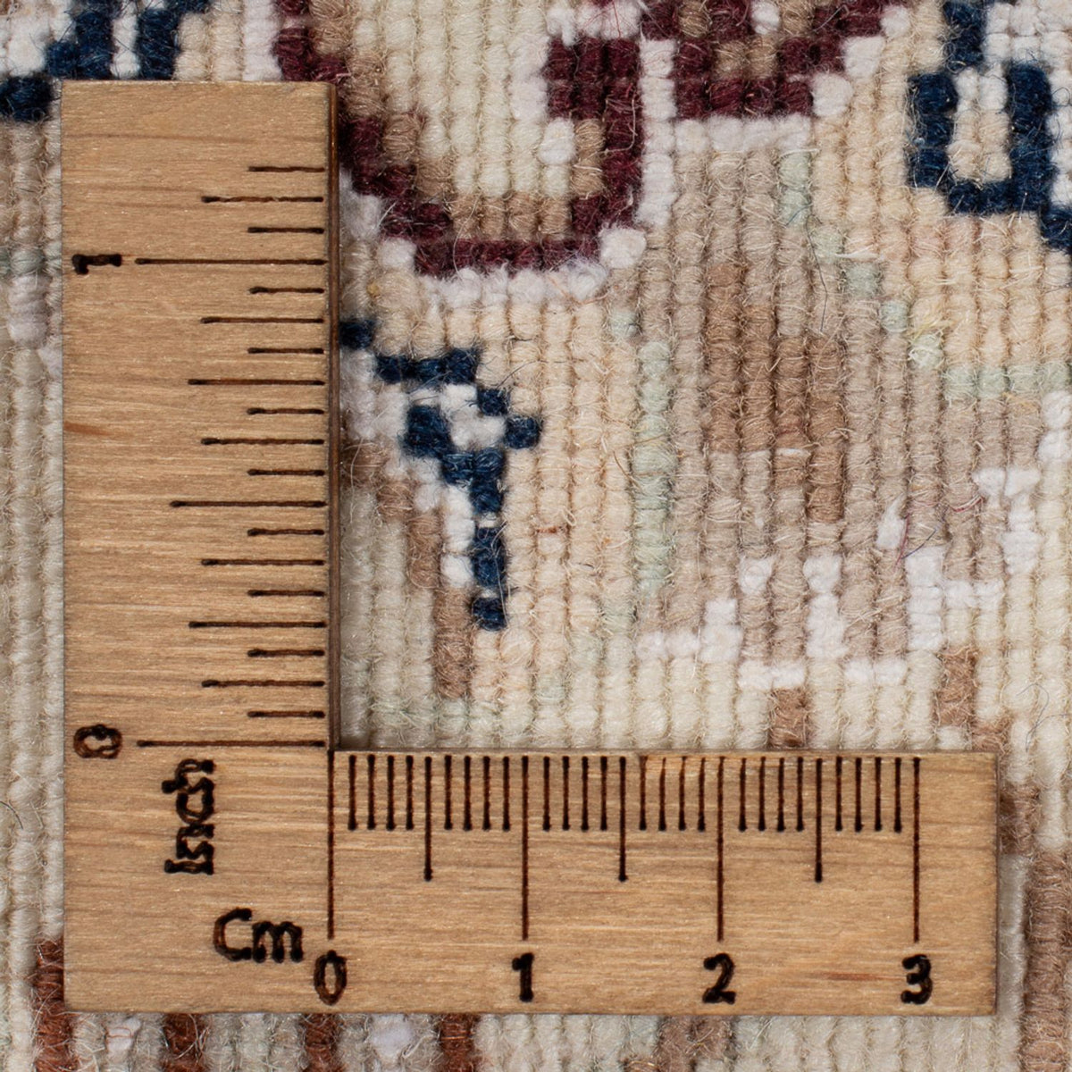 Dywan perski - Nain - 242 x 171 cm - kremowy