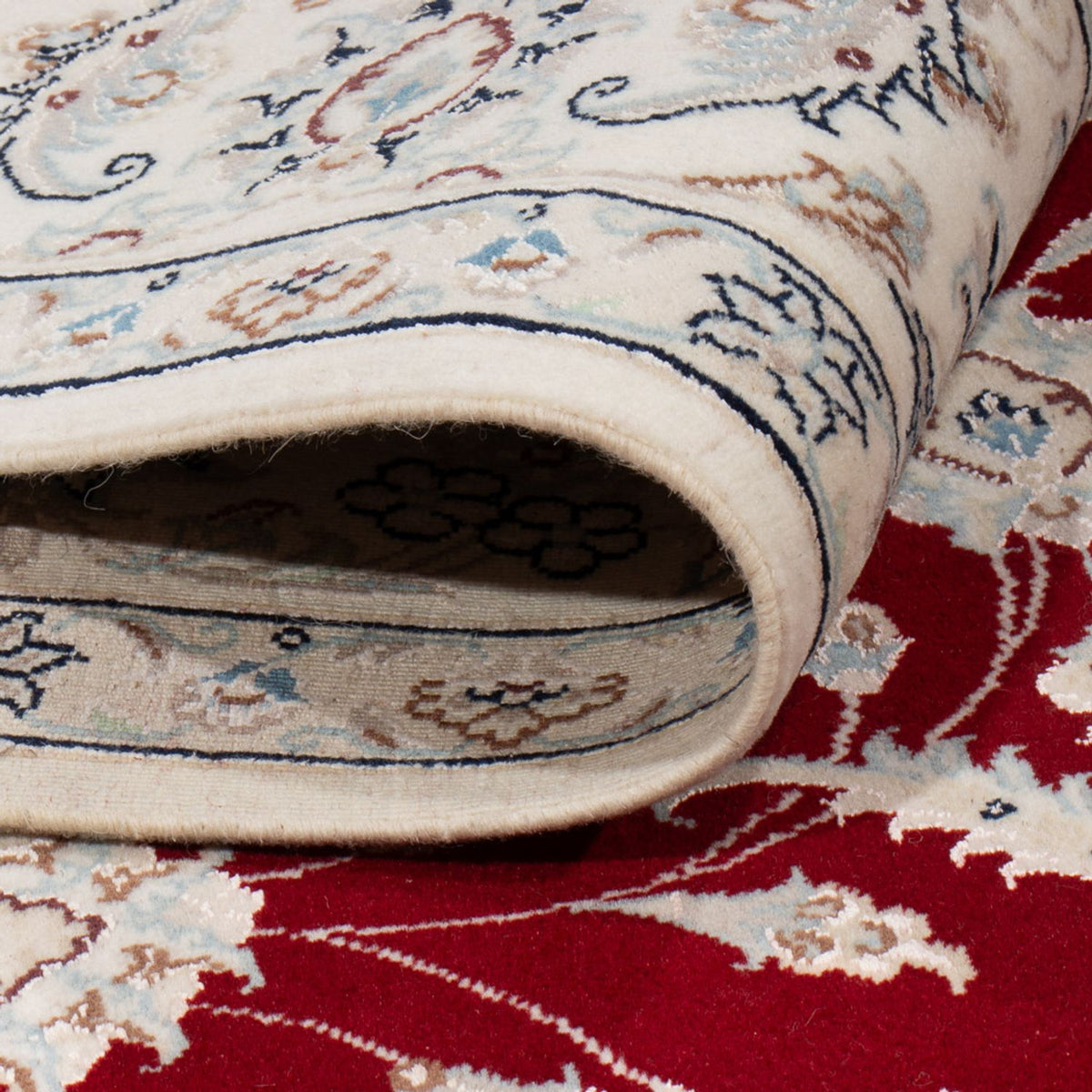 Dywan perski - Nain - 240 x 170 cm - czerwony