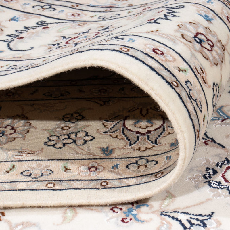 Dywan perski - Nain - Premium - 204 x 150 cm - kremowy