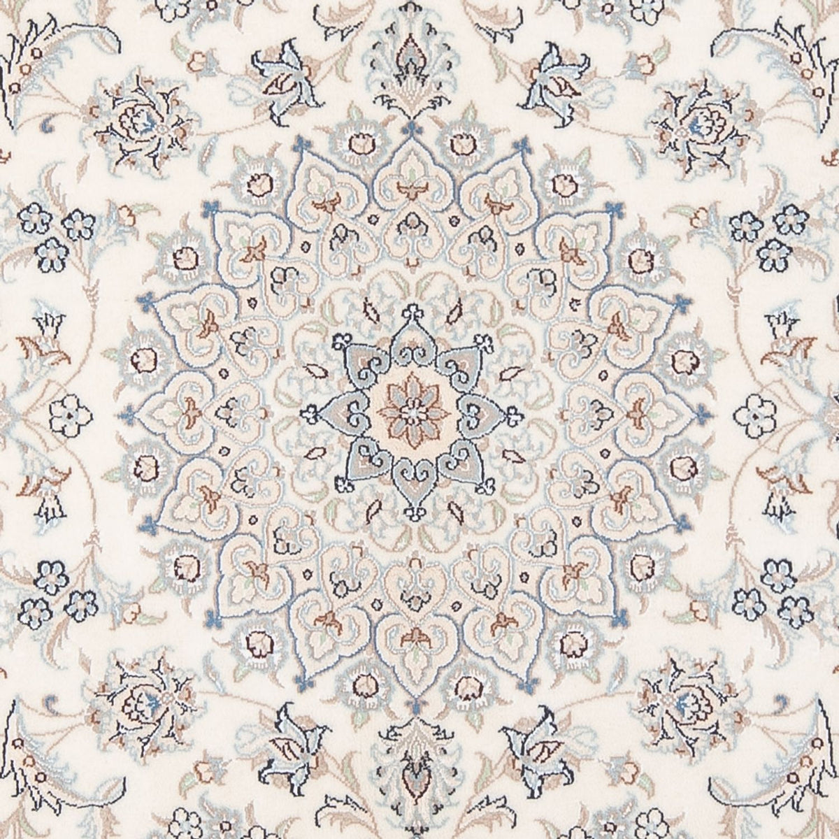 Dywan perski - Nain - Premium - 203 x 148 cm - kremowy