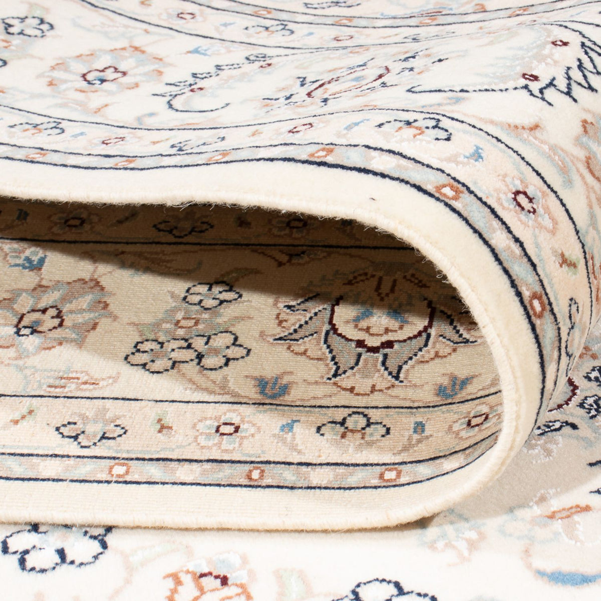 Dywan perski - Nain - Premium - 203 x 148 cm - kremowy