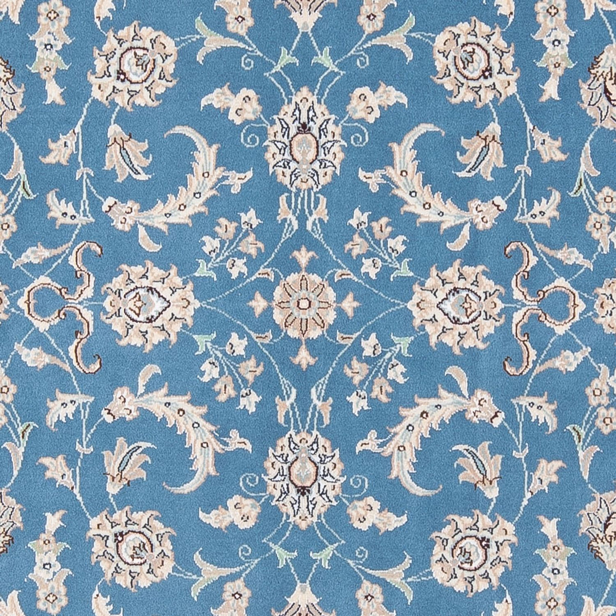 Dywan perski - Nain - Premium - 203 x 150 cm - niebieski