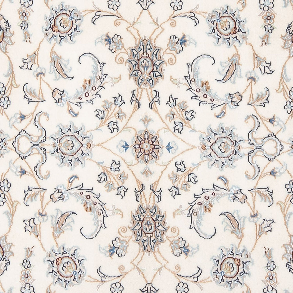 Dywan perski - Nain - Premium - 208 x 150 cm - kremowy