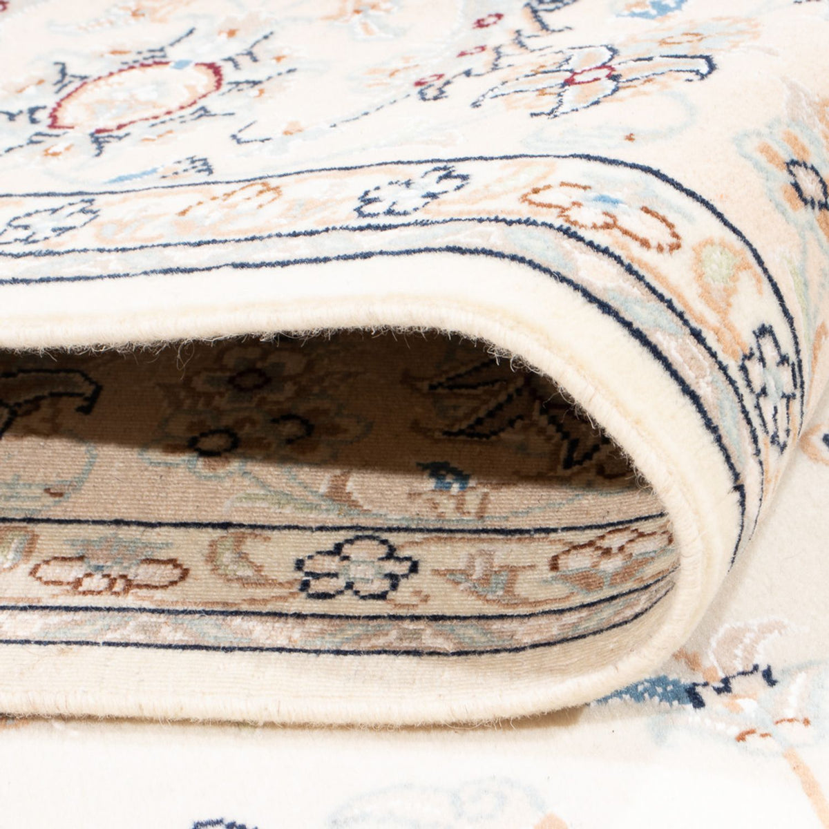 Dywan perski - Nain - Premium - 208 x 150 cm - kremowy