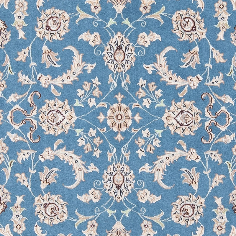 Dywan perski - Nain - Premium - 200 x 146 cm - niebieski