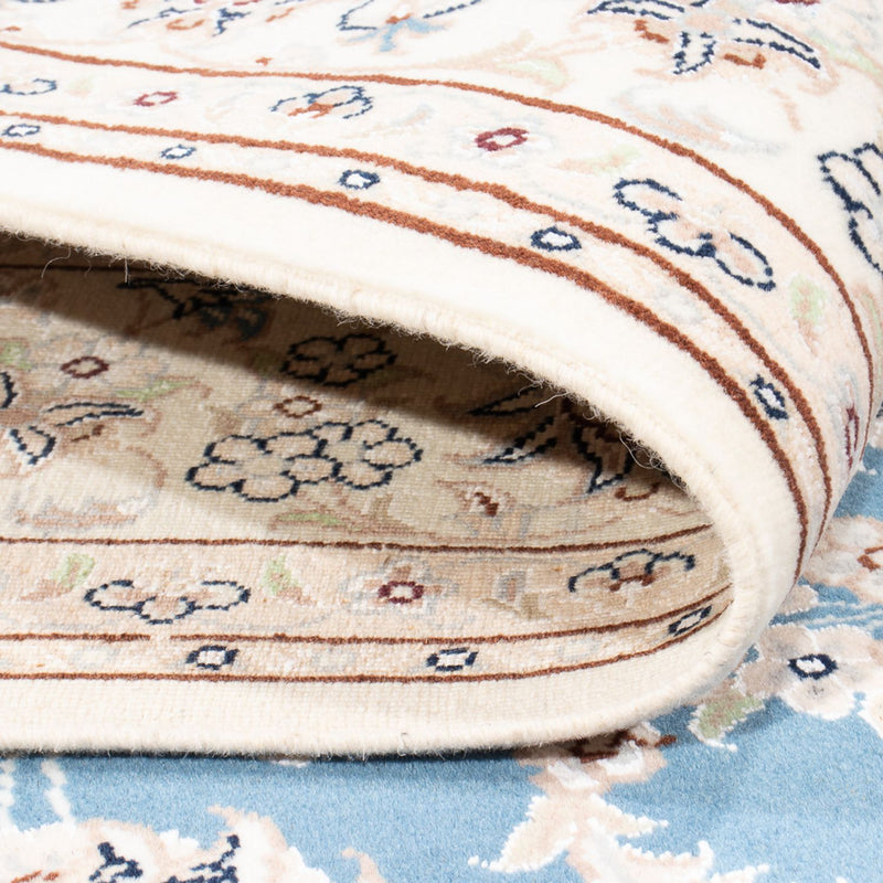 Dywan perski - Nain - Premium - 200 x 146 cm - niebieski