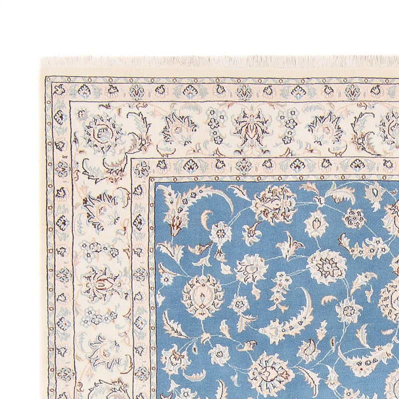 Dywan perski - Nain - 240 x 170 cm - niebieski