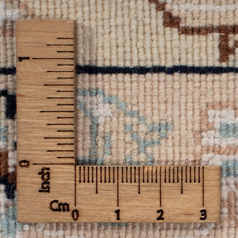 Dywan perski - Nain - 240 x 170 cm - niebieski