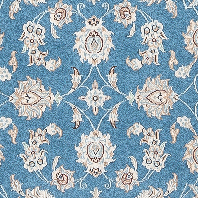 Biegacz Dywan perski - Nain - Premium - 300 x 84 cm - niebieski