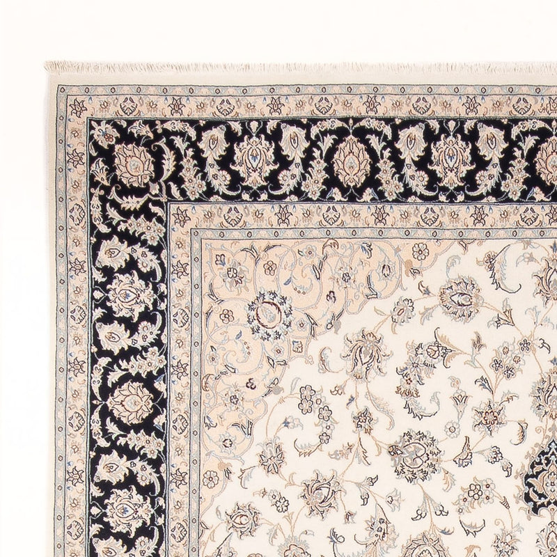 Dywan perski - Nain - Premium - 307 x 252 cm - kremowy