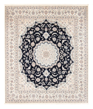 Dywan perski - Nain - 266 x 223 cm - ciemnoniebieski