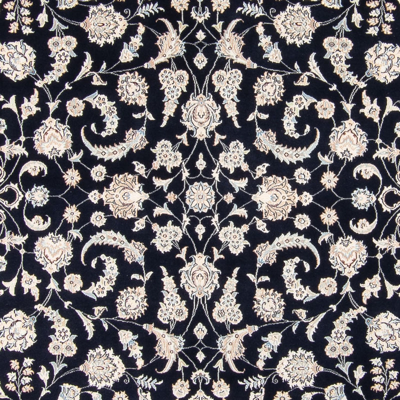 Dywan perski - Nain - 265 x 247 cm - ciemnoniebieski