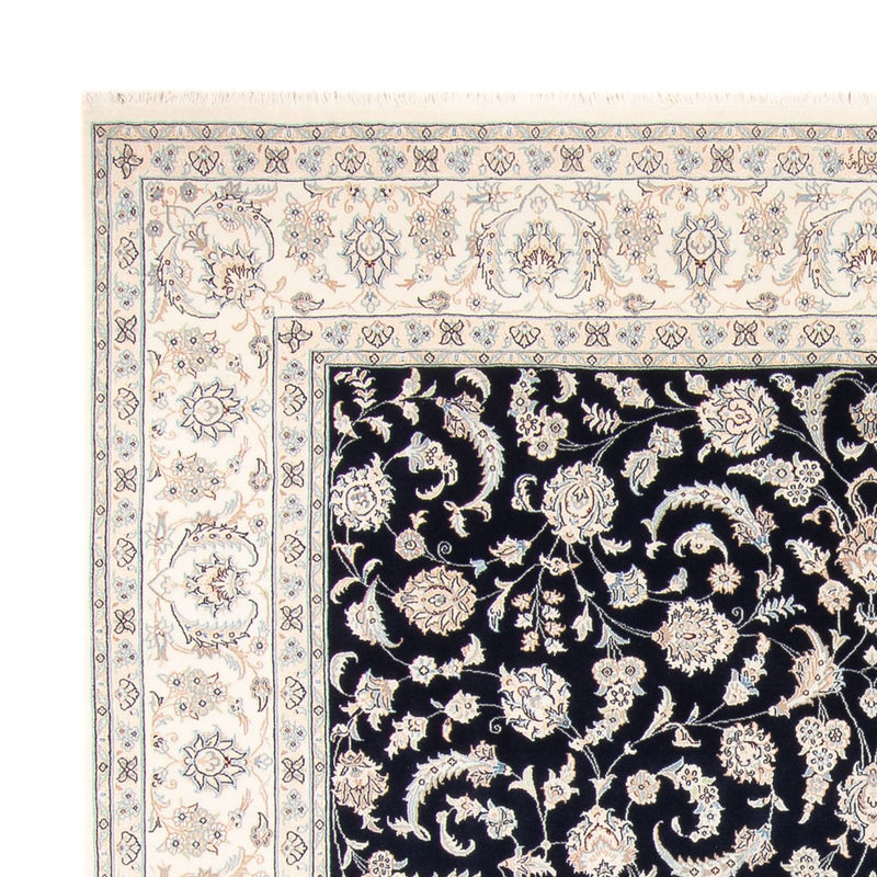 Dywan perski - Nain - 265 x 247 cm - ciemnoniebieski